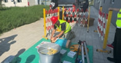 【市城市燃熱集團富泰熱力】長輸運行項目部開展技術比武賽前訓練